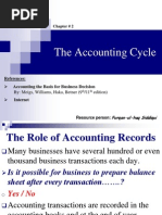 The Accounting Cycle