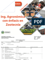 Plan de Estudio Ing. Agronomica Con Enfasis en Zootecnia