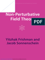 Non-Perturbative Field Theory