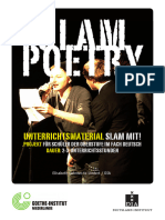 Lesmateriaal Slam Poetry 2014