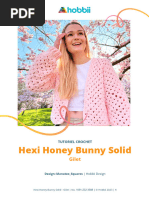 Hexi Honey Bunny Solid Cardigan FR