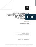 Revista Chilena de Psiquiatria Y Neurologia de La Infancia Y Adolescencia