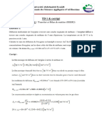 TD 1 Transfert de Matière