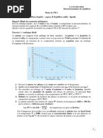 Fiche TD 02 Thermodynamique Des Equilibres