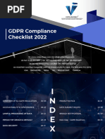 GDPR Compliance Checklist 2022