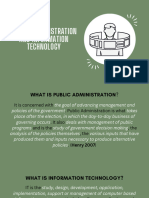 Public Administration and Information Technology