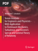 Tensor Analysis For Engineers and Physicists, Schobeiri, Springer, 2021