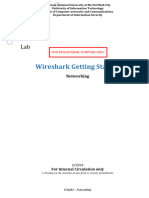 Lab 1 - Wireshark Getting Started