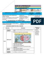 SESIÓN DE APRENDIZAJE Arte 1ero y 2do Semana 1 y 2