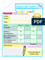 Examen 4°