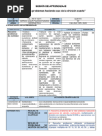 Sesion Mat. Resolvemos Problemas de Division Exacta