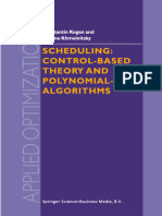 Scheduling - Control-Based Theory and Polynomial-Time Algorithms