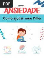 Ansiedades Como Ajudar Meu Filho