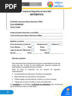 EBA Prueba Matematica 3ero Avanzado