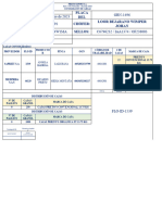 Formato Consolidación de Cargas