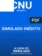 CNU Bloco 4 Simulado Gratuito 00 Conhecimentos Gerais To