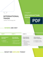 International Trade - Chapter 1