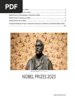 Nobel Prize Winners 2023 List