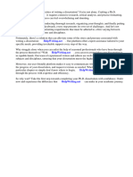 PHD Dissertation Template Microsoft Word