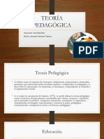 Teoría Pedagógica