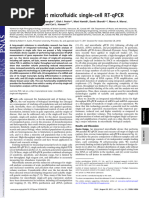 High Throughput Microfluidic Single Cell RT QPCR - PNAS