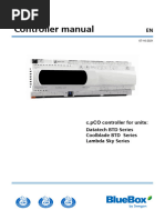 BLUEBOX DATATECH MANUAL CONTROLADOR pCO 