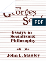 From Georges Sorel - Essays in Socialism and Philosophy