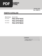 Ecodan PAC-IF07 1-3 B-E Parts Catalogue OCB713