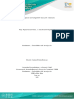 Fase 5 - Propuesta de Investigación E-Interacción Comunitaria - Maryi Dayana Liscano Penna