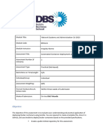 B9IS121 Network Systems and Administration Jan CA One 2024