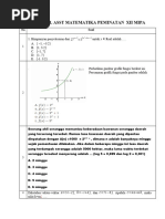 Latihan Soal Asst Matematika Peminatan Xii Mipa