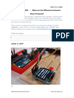 SPI Vs I2C Vs UART - What Are The Differences Between These Protocols