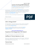 What Are the Properties of the Shengyi Q260 PCB Material - 副本