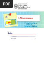 Números Reales 01-31julio017