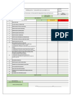 Lista de Documentos Requeridos