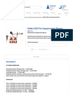 Kidde CO2 Fire Suppression Spares - Flameskill