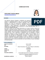 CV Deysi Valdez Abrigo .