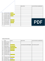 Sign-Up Sheet For IA French Novembre 2023