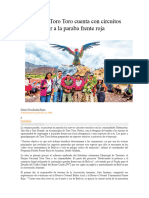 Aviturismo BIOCULTURAL