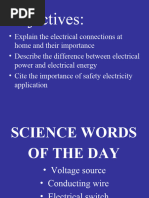 ELECTRICITY - Electrical Connection and Safety Application