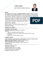 CV Samanez Ttito - Practicante de Ingenieria Quimica