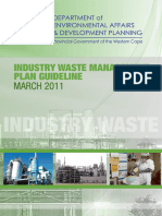 Industry Waste Management Plan Guideline