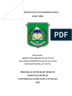 Tugas Penelitian Etnografi Papua