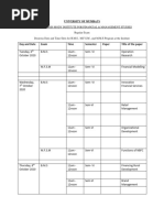 ADMI Desious Date and Time Slots For BMS - MFSM - MMS Regular Exam