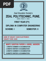 Fy Comp Sem II Bec 22225 QP & Model Answers