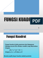 Fungsi Kuadrat PPT Kelas X