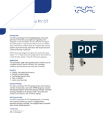 Alfa Laval Unique RV ST Regulating Valve - Product Leaflet - Ese02071