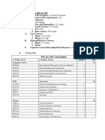 BSC in Cse Curriculum: Course - Num Course - Title Credit 140 Language Courses 15