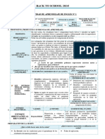 ACTIVIDAD DE APRENDIZAJE #1 - EVALUACIÓN DIAGNÓSTICA - 2do Grado