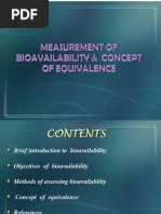 Bioavailability